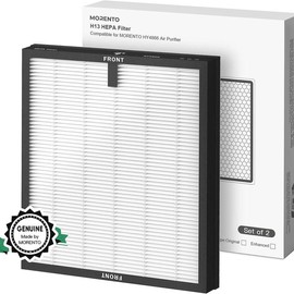 MORENTO HY4866 Genuine Air Purifier Replacement Filter for HY4866 Air Purifer, Original Version home purifier - Color: 2 Pack Standard Version