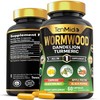 Wormwood Supplement - 6in1 with Dandelion, Turmeric, Black Walnut, Apple