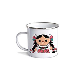 Pocillo/Taza de Peltre MARIAS GRANDES 10oz (300ml), Pewter Cup MARIAS GRANDES, No se despinta, Perfecta para la Oficina o Regalo