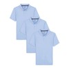 Approved School Wear ASW Boys' School Uniform Short Sleeve Soft