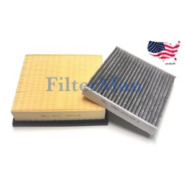 Excel Engine & Carbon Element Cabin Air Filter For Lexus RX350 ES350 NX300 US Seller