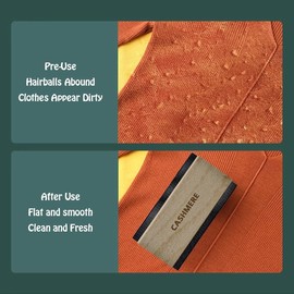 BCQLI Cashmere Comb | Sweater Comb - Remove Hairballs from Your Clothes, 2-Piece Set