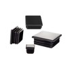 End Caps Cover Caps 40 x 40 mm Pack of