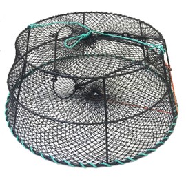 KUFA Sports Tower Style Vinyl Coated Prawn Trap with Prawn Trap Accessory Combo (CT79+PHL5+HA2)