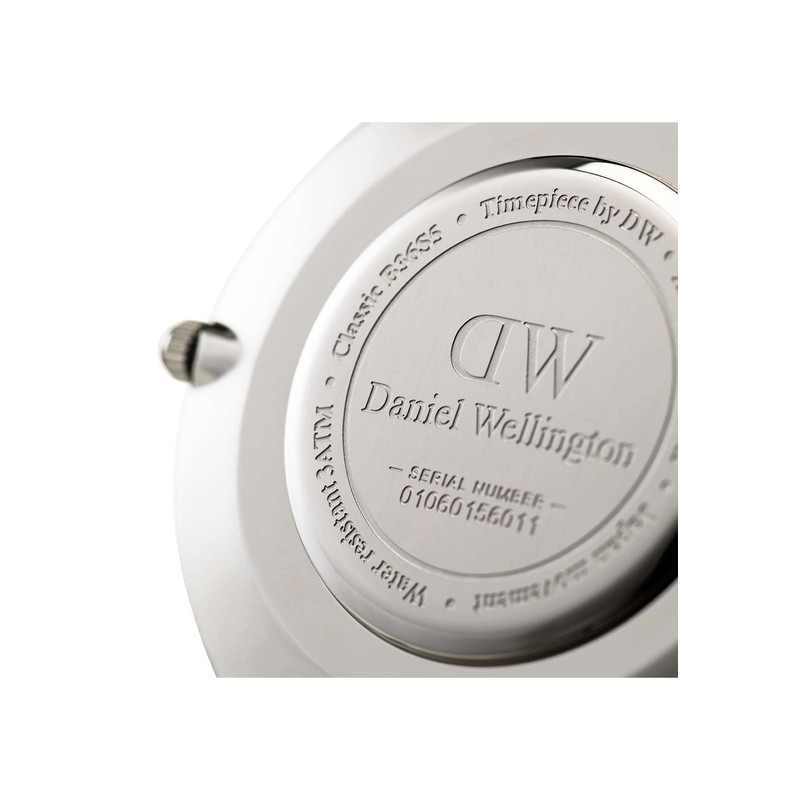 Daniel Wellington Classic Sheffield, Black/Silver Watch, 36mm, Leather, for Women