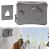 Domigard Retractable Washing Line 5.1 m Retractable Washing Line, Adjustable