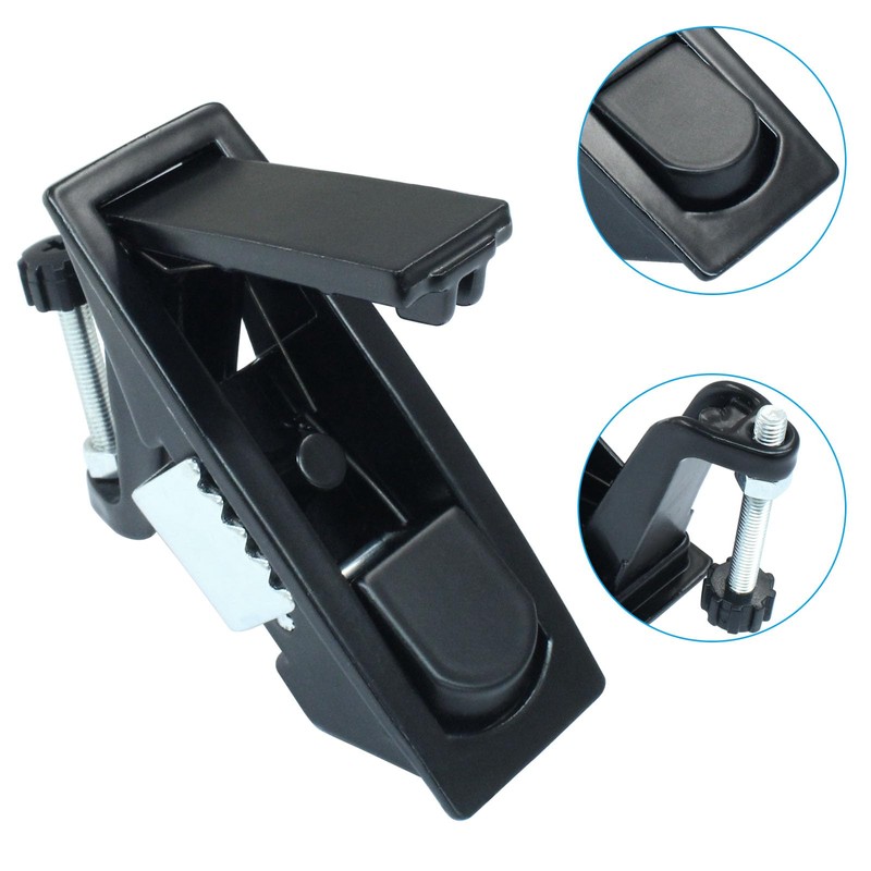 Rierdge 2 Pack Compression Latch Lock with Raised Trigger, Zinc