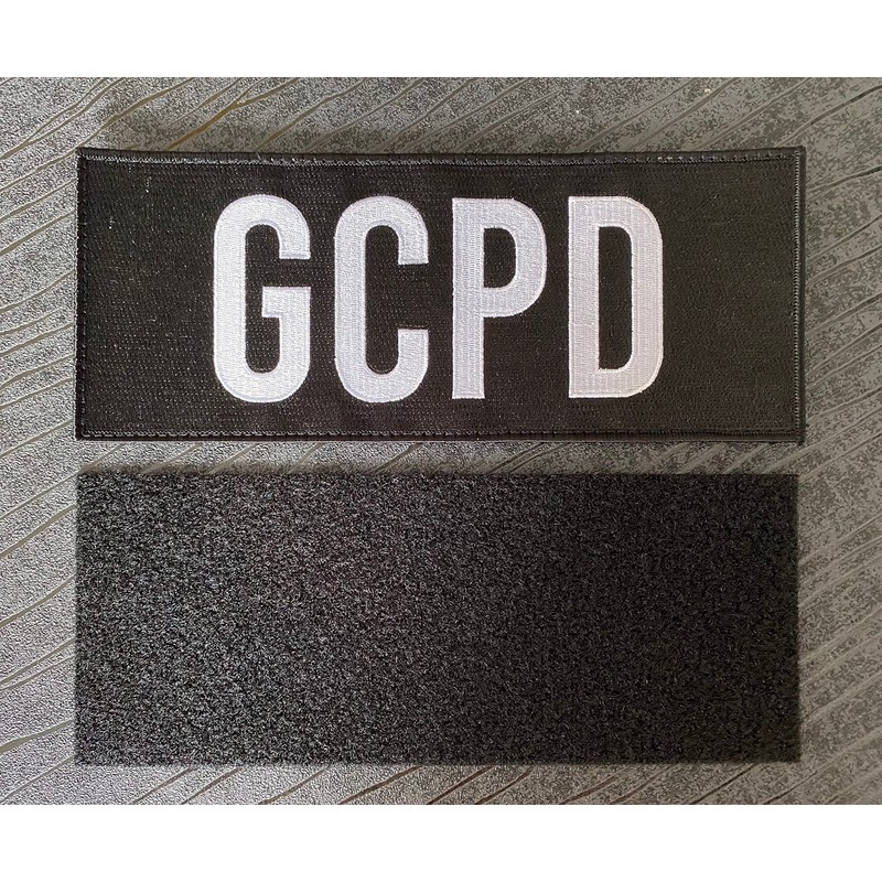 GCPD City of Gotham Hook and Loop Patch for Tactical