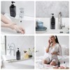 Segbeauty 16.9oz Shampoo Bottles Refillable Pump Bottle, 3pcs Shower Bottle