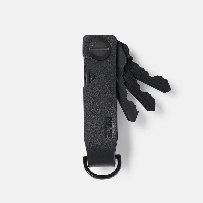 Ridge KeyCase - Midnight Black Leather