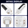 Qualirey 6 Pack 41050 7W Replacement Bulb, Upgraded 2 Color