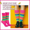 Geyoga Neon Slouch Socks,80s 90s Neon Women's Leg Warmers Extra