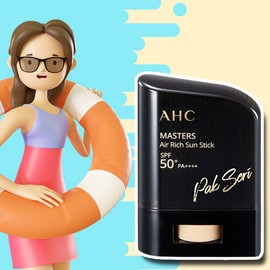 AHC Sun Stick Pak Se-ri Sun Stick Surfing Masters Air Rich 14g / ahc 선스틱 박세리 썬스틱 서핑 마스터즈 에어리치 14g