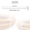 MECCANIXITY 200pcs 10 Inch 53 Lbs Cable Zip Ties Self-Locking
