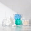 Youngever 2 Pack 15 Ounce Clear Plastic Apothecary Jars, Square