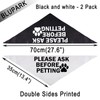 Nervous Shy Dog Bandana Dog Scarf Please Ask Before Petting
