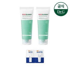 Dr.G [닥터지] 약산성 레드블레미쉬 클리어 수딩 폼 150ml 1+1 (증)그린 딥 포어 클렌징 밤 3ml