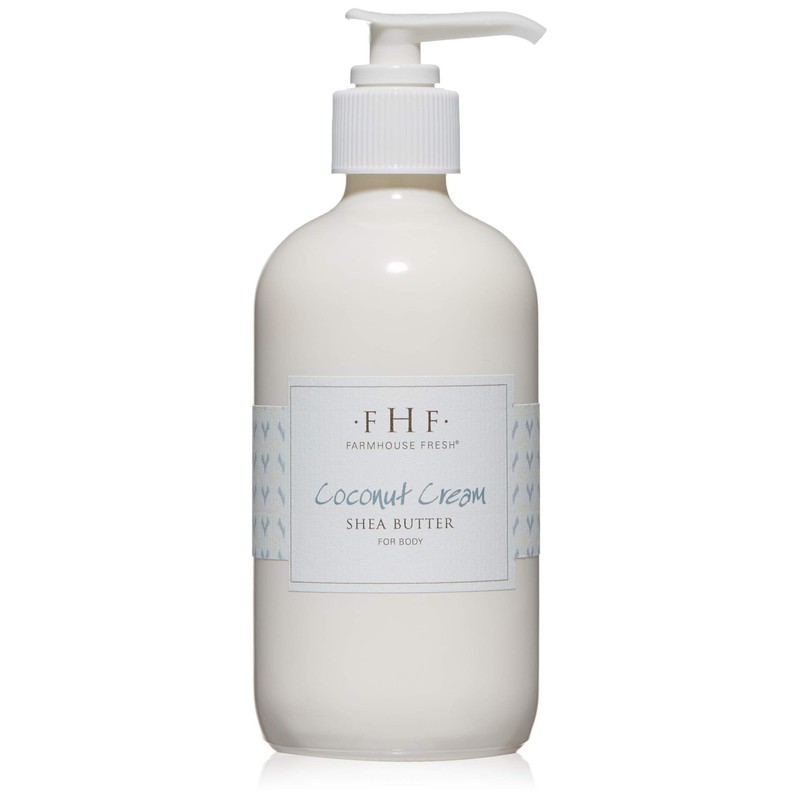 FarmHouse Fresh Coconut Cream Shea Butter for Body, Coconut Cream,