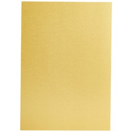 Centura Metallic Single Colour 10 Sheet Pack-Solar, Cardstock, Soalr Gold, 34.4 x 22.5 x 0.5 cm