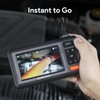 DEPSTECH Dual Lens Borescope, HD Endoscope With Light, 4.3'' IPS