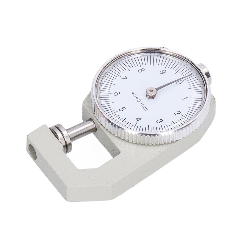 Ongwan Thickness Gauge Thickness Gauge Dial 0-10mm Thickness Gauge for