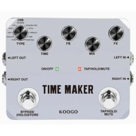 KOOGO Time Maker Guitar Delay Pedal 11 Types of Ultimate Delay Effect Pedal