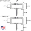 Exhaust Stud Clamp Kit for V8 & V10 Trucks