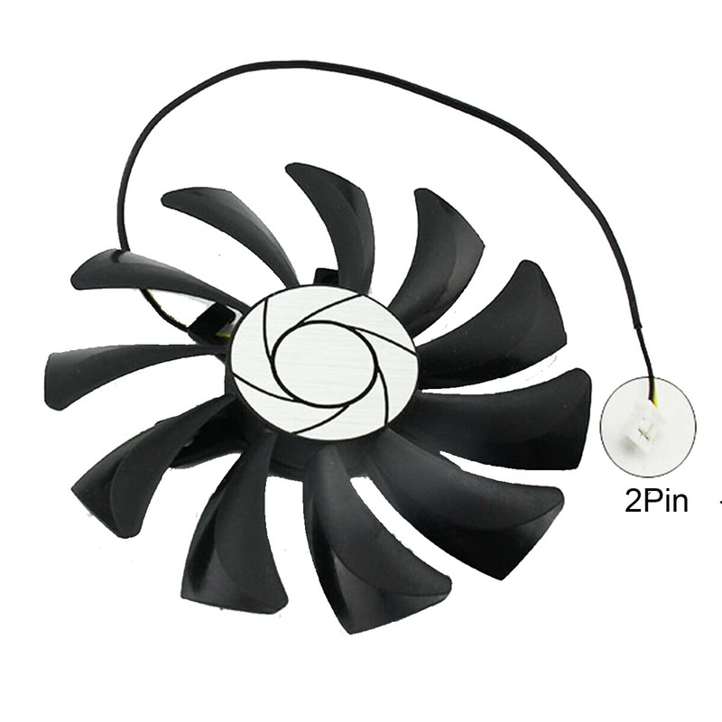 NUHFUFA HA9010H12F-Z Graphics Card Fan 2-Pin 85 mm for MSI