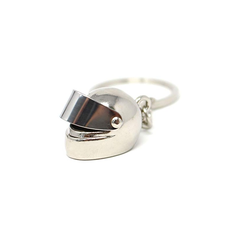 VmG-Store Motorcycle Helmet Keyring with Folding Visor