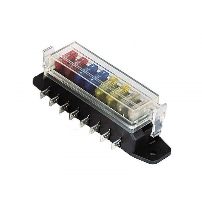 HELLA H84960111 8-Way Lateral Single Fuse Box