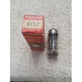 Philco NOS Philco 6CS7 Vacuum tube