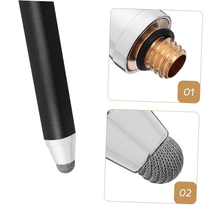 IWOWHERO 4pcs Stylus Pen Tip Replacements Durable Capacitive Tips for