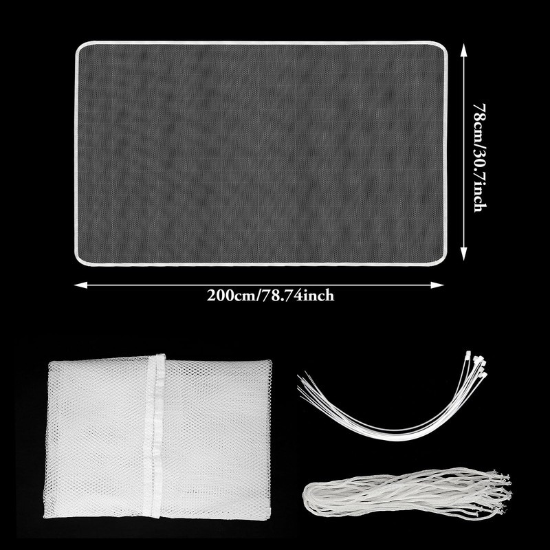 Mesh Rail Guard, Safety Net, Stairs Protective Netting, Railing Stairs