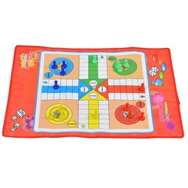 Ludo Game, Perfect Size Wear Resistant Kids Ludo for Toys for Gift