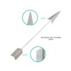 Wallcharmers Cast Iron Arrows (Silver, Single)