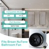 Hipoilk S97017450 Bathroom Fan Motor Assembly for Broan NuTone 771