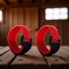 2Pcs Red Crow Rooster Collar, Crow Collar Rooster CollarNo Crow