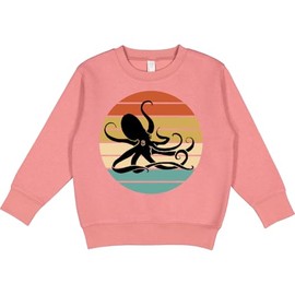 inktastic Octopus Vintage Sunset Toddler Sweatshirt 3T Mauve 37b19