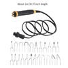 Colcolo Wood Burning Kit Pyrography Pen 21 Wire Tips Non