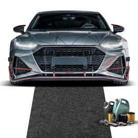 TIXANF 36 x 60 Inch Premium Oil Spill Mat,Garage Floor Mat for Under Car,Highly Absorbent Maintenance Mat Protect Your Floor from Oil Drips, Spills, Splashes and Stains