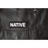 Native Patch - 4x1.5 inch - Embroidered Iron on Patch