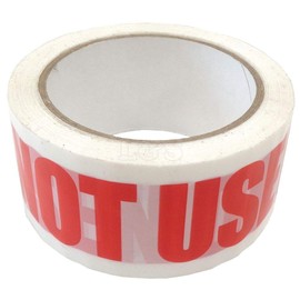 Do Not Use - Polypropylene Warning Tape - 50mm x 66mtr