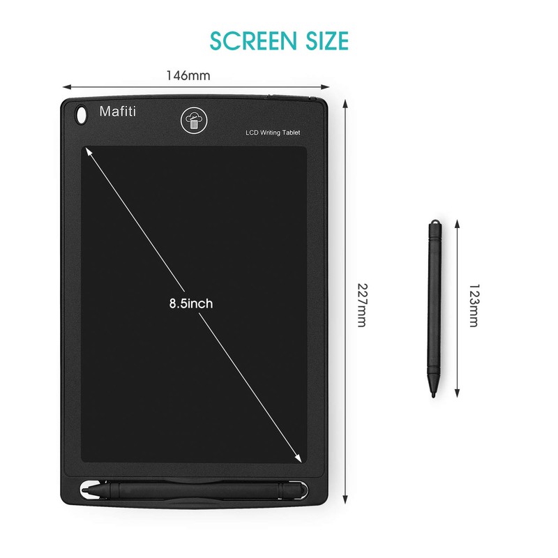 Mafiti LCD Writing Tablet 8.5 Inch Electronic Writing Drawing Pad