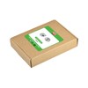 sourcing map 20Pcs #4-40 Nylon Insert Hex Lock Nuts, 304