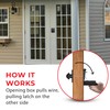 Shed Lock – Keyless Secure 4-Digit Shed Lock & Latch