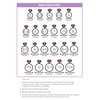 Decoder Ring for Secret Codes - Spinner Spy Ring (Silver,