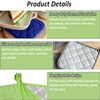 5 Pack Terry Cloth Pot Holders for Kitchen Heat Resistant,