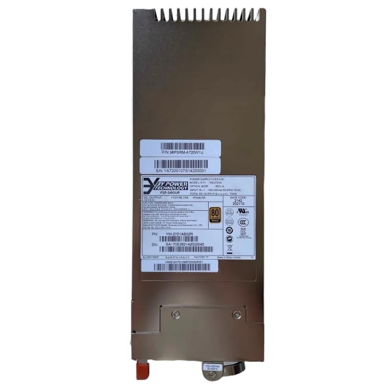 3Y Power YM-2721A 720W 2U Server Power Supply YM-2721A Power