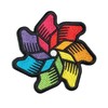 Kolorspun Rainbow Pinwheel Pride Parche termoadhesivo