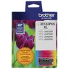 Brother 2 Pack LC3013 High Yield Color Ink Cartridge, Up